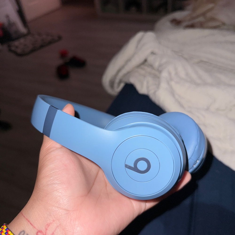 Beats by Dre Over-Ear Headphones in Light Blue